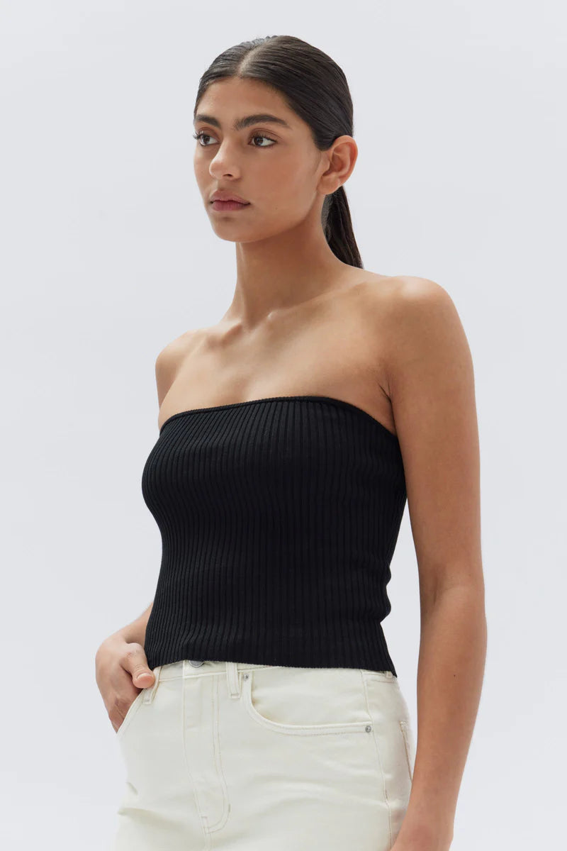 Skara Strapless Top - Black