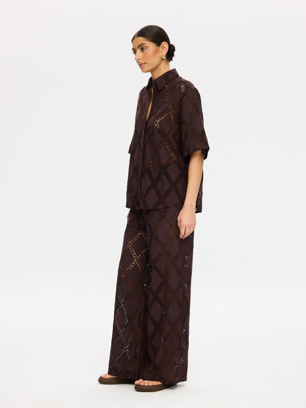 Izzy Shirt - Chocolate