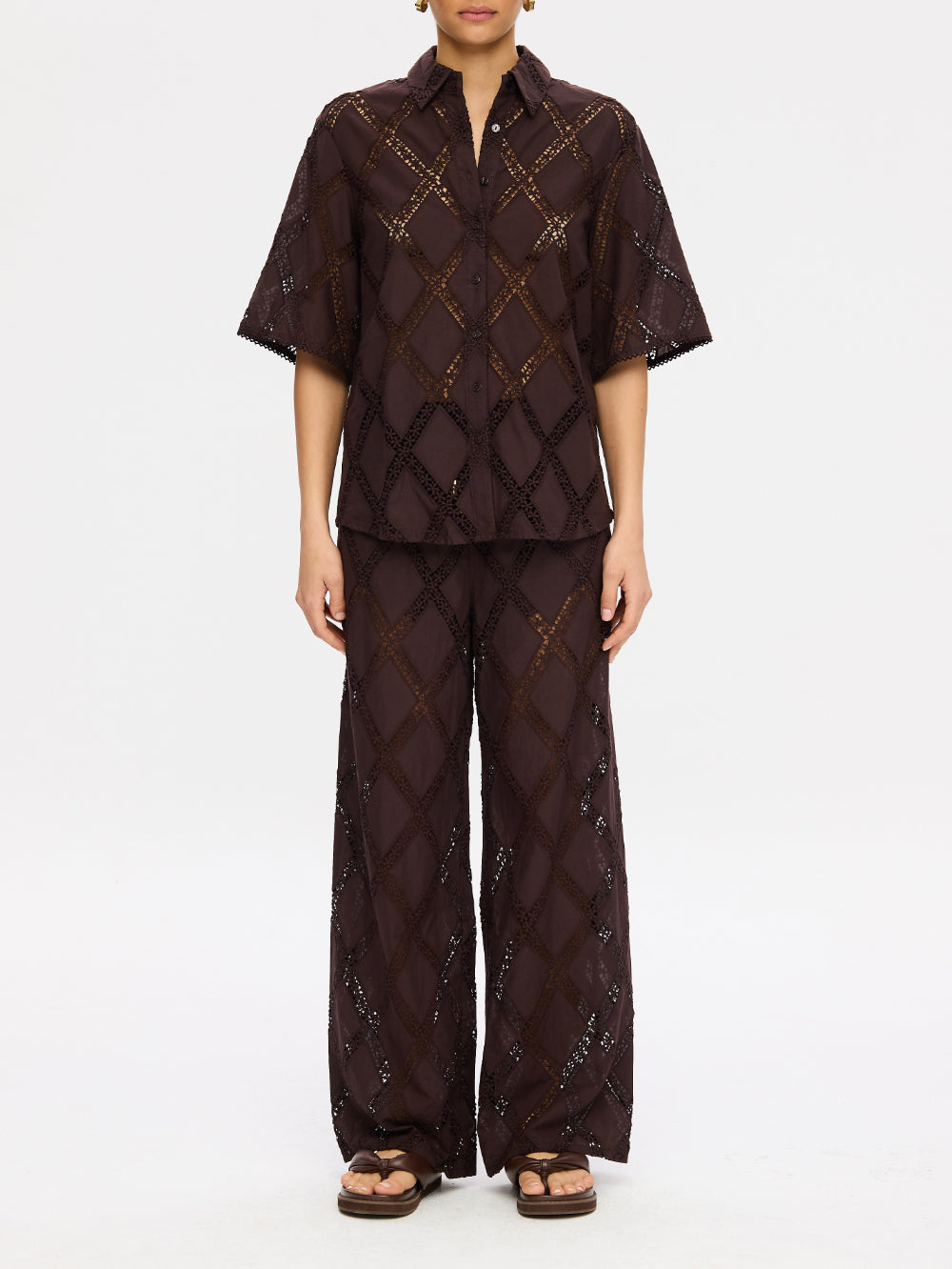 Izzy Shirt - Chocolate