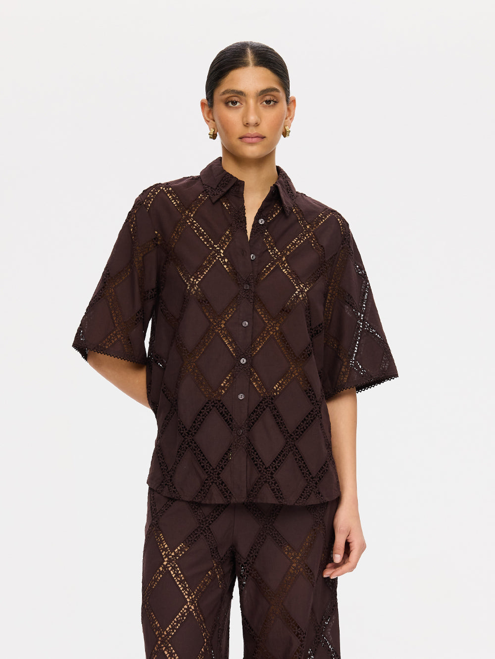 Izzy Shirt - Chocolate