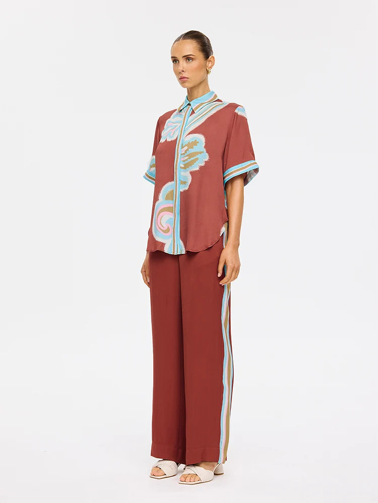 Enzo Shirt - Maroon