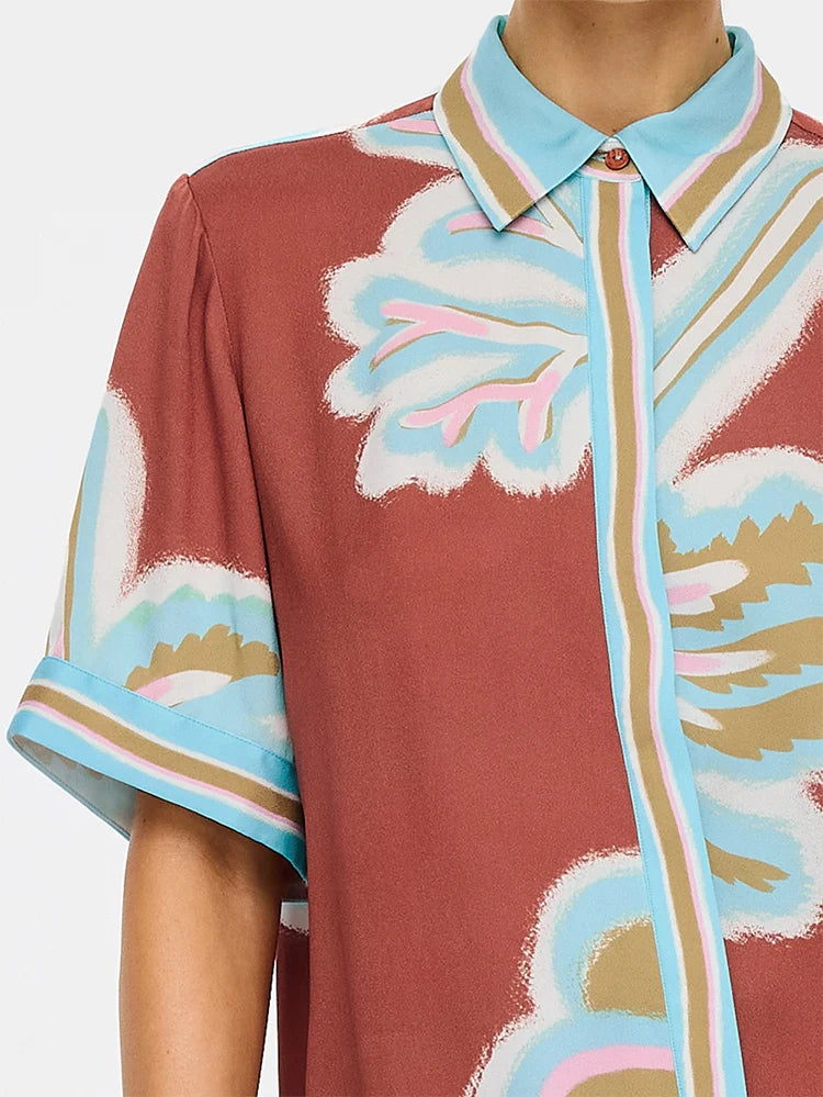 Enzo Shirt - Maroon