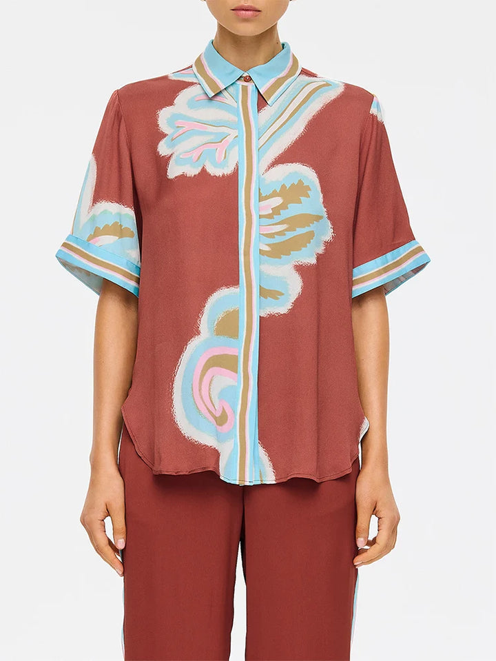 Enzo Shirt - Maroon