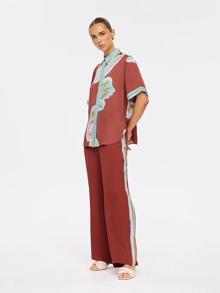 Enzo Shirt - Maroon