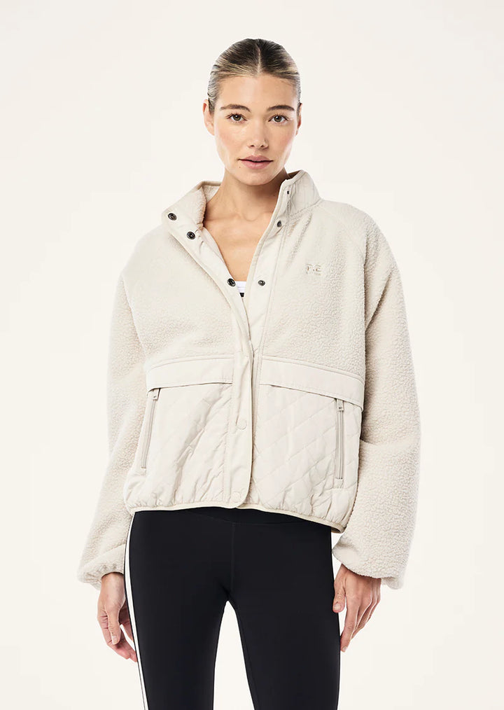 Technique Quilt Jacket - Cloud