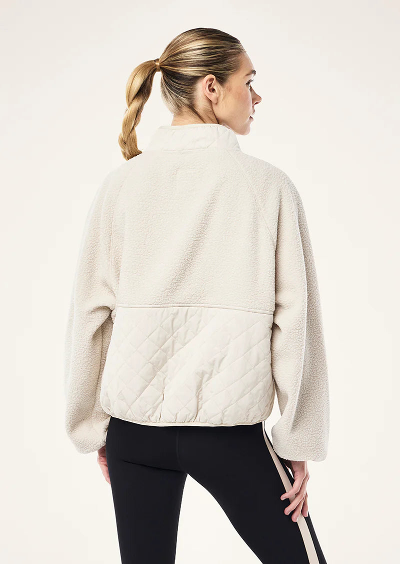 Technique Quilt Jacket - Cloud