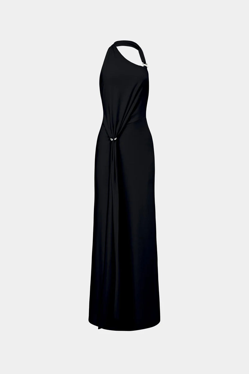 Rivera Jersey Dress - Black