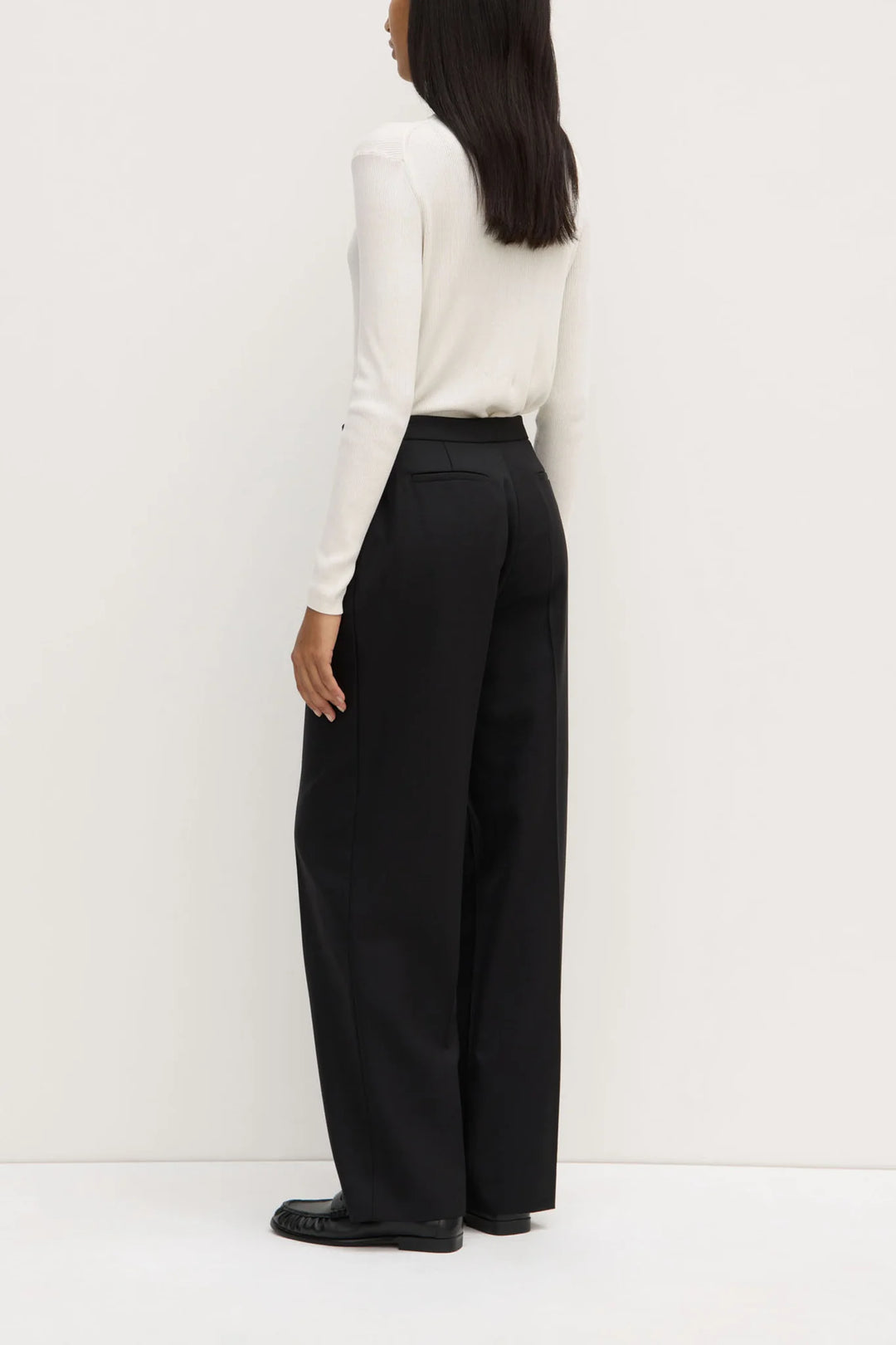 Tamara Wool Pant - Black