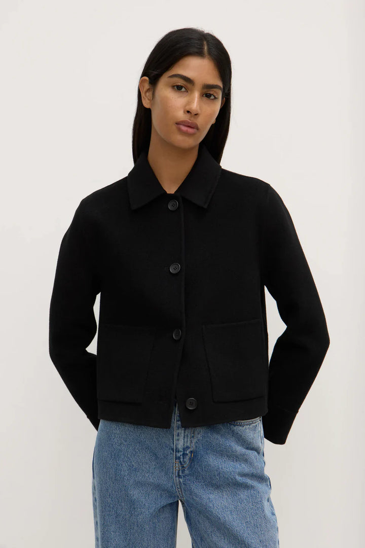 Tasmin Wool Jacket - Black