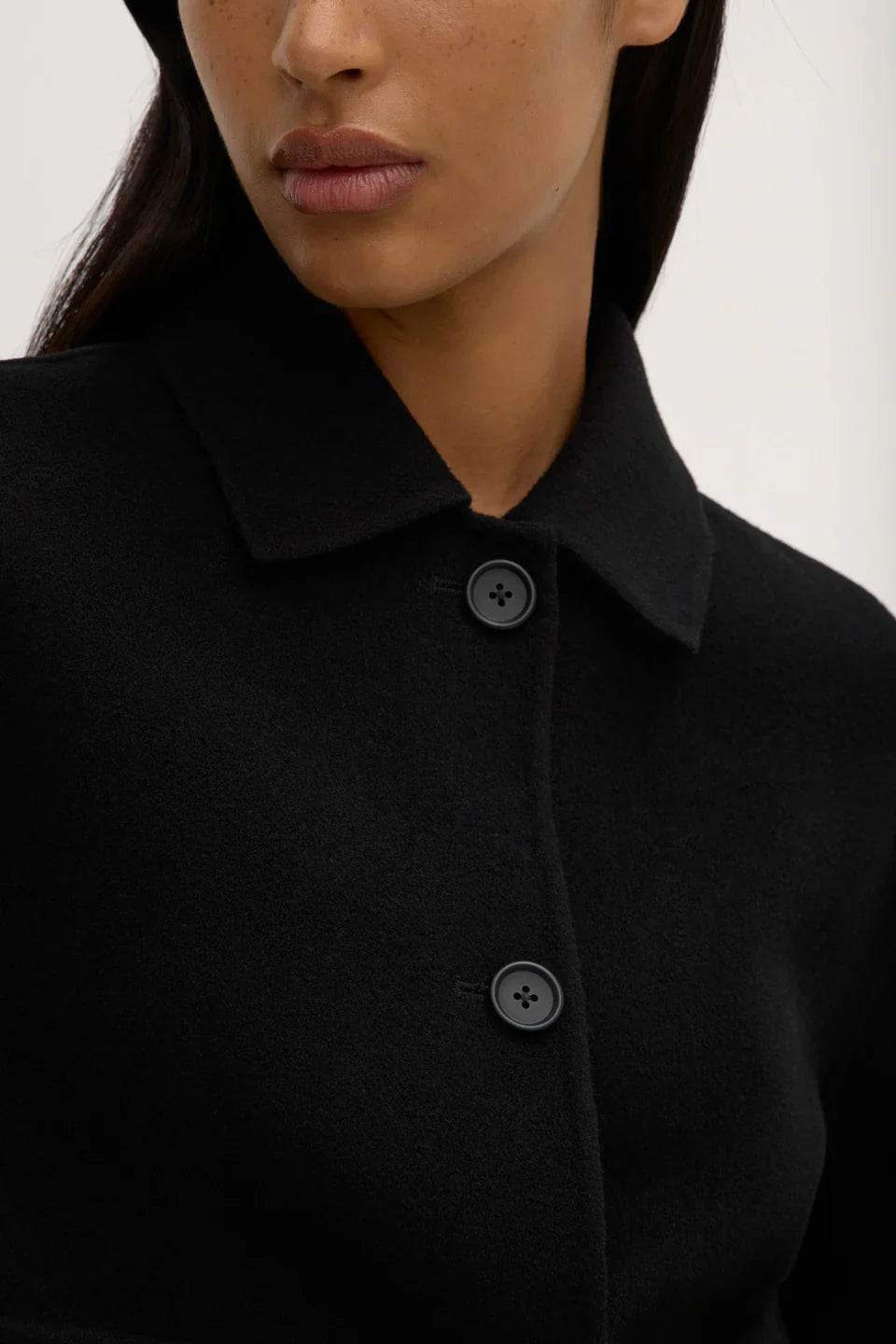 Tasmin Wool Jacket - Black