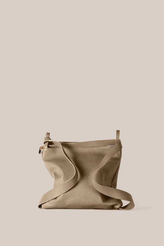 Bella Backpack Tote - Taupe