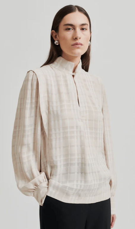 Tessa Blouse - Pumice Stone