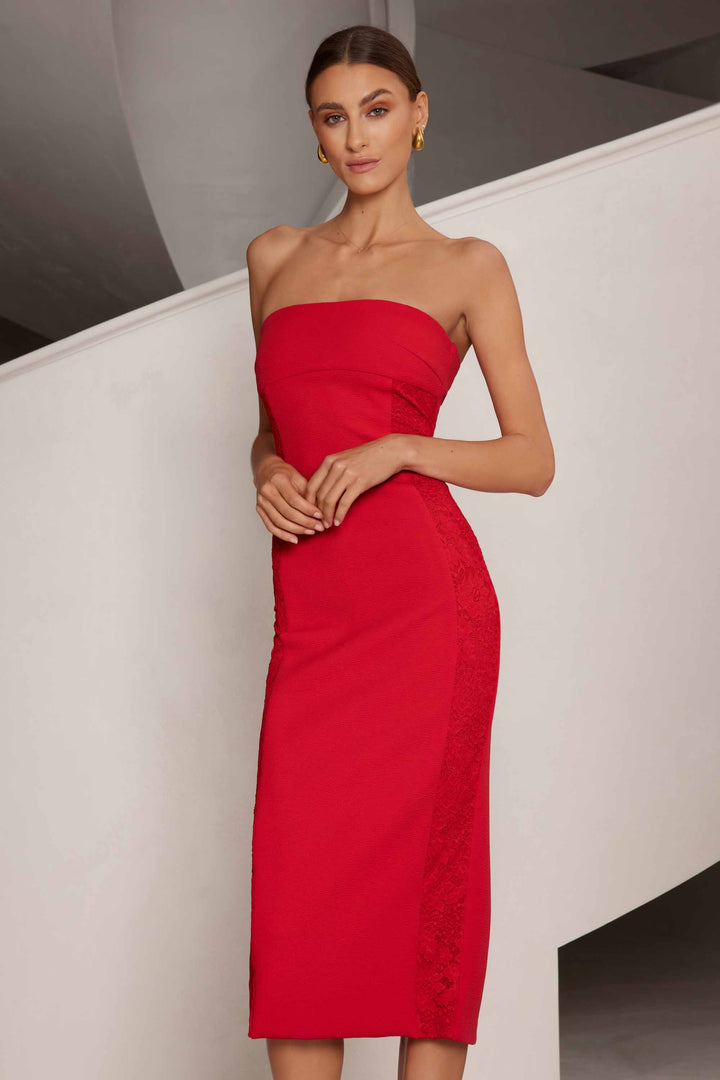 Trisha Dress - Red