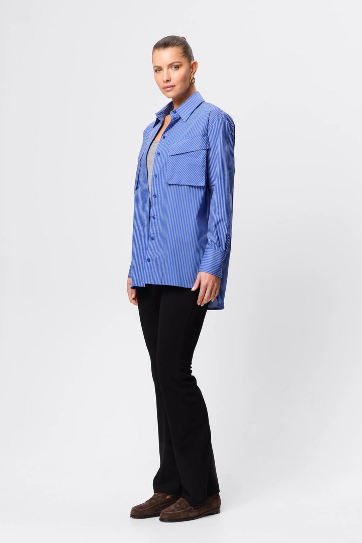 Tudor Shirt - Blue Stripe