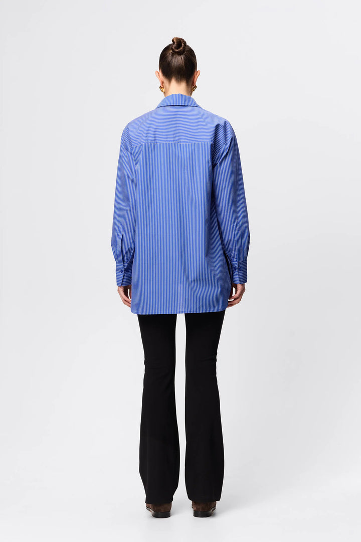 Tudor Shirt - Blue Stripe