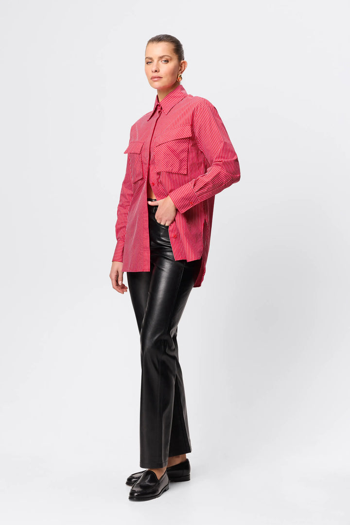 Tudor Shirt - Red Stripe