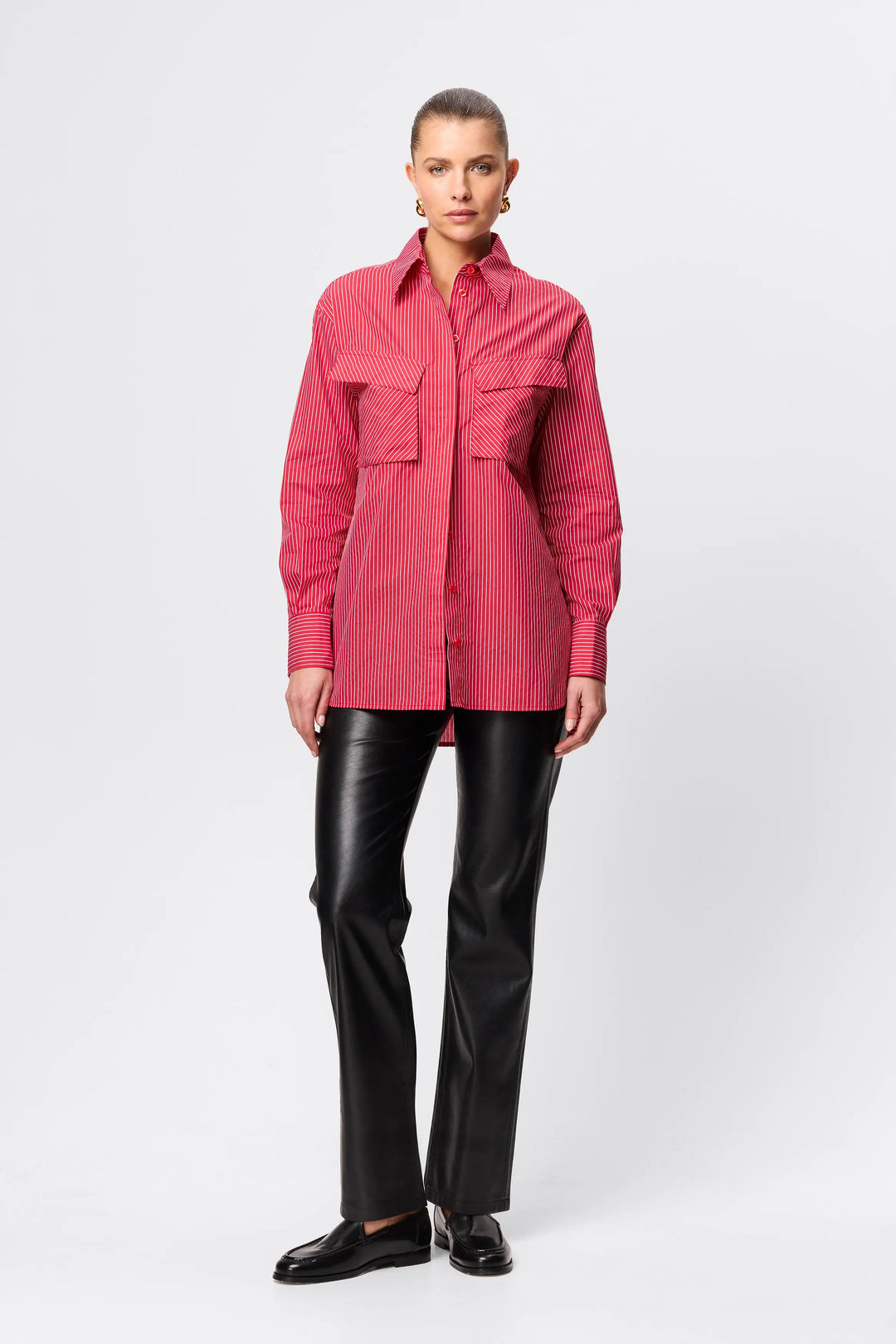 Tudor Shirt - Red Stripe