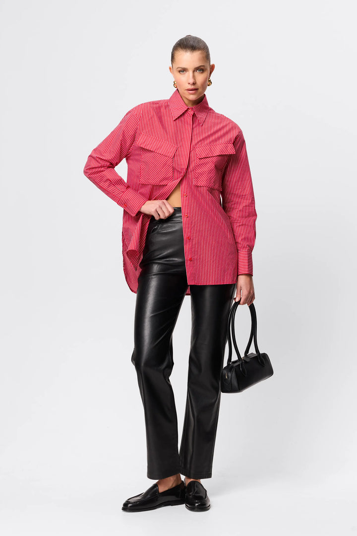 Tudor Shirt - Red Stripe