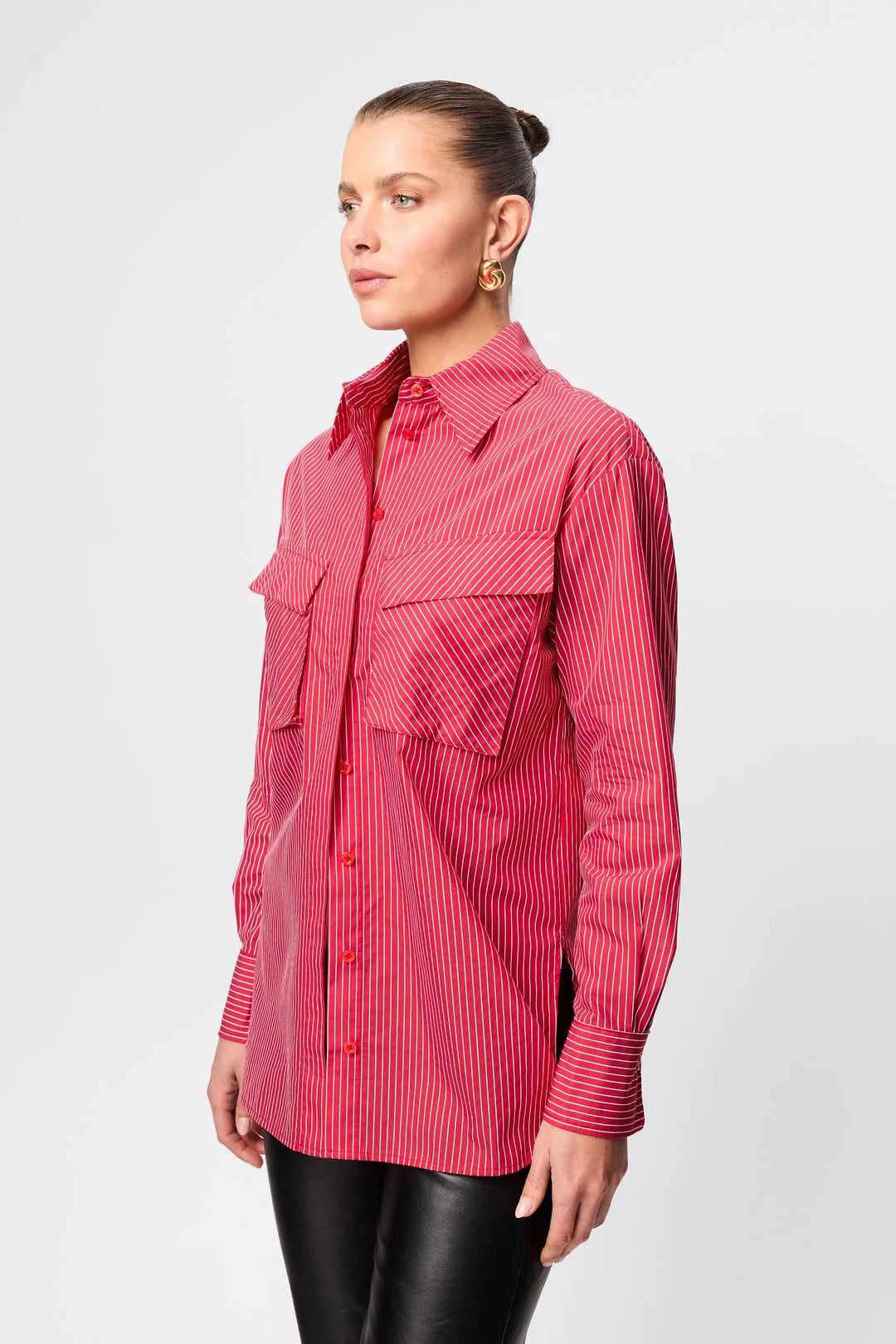 Tudor Shirt - Red Stripe