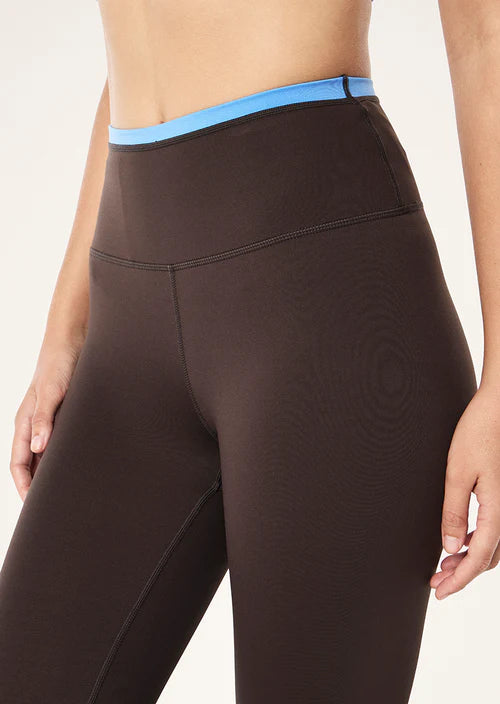 Vital Legging - Coffee/Marina Blue