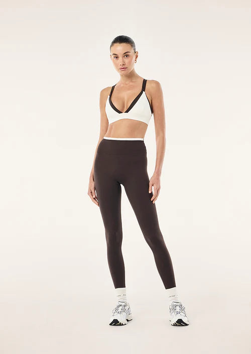 Vita FL Legging - Coffee/Whisper White