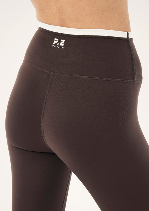 Vita FL Legging - Coffee/Whisper White