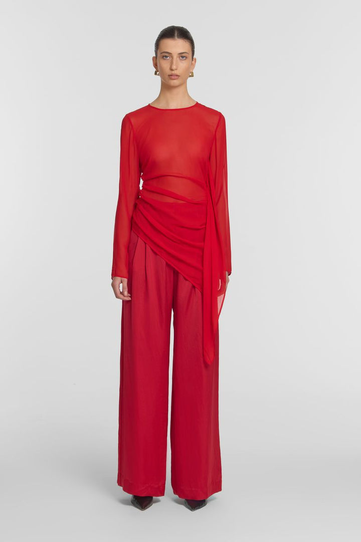 Whirlwind Pant- Sunset Red