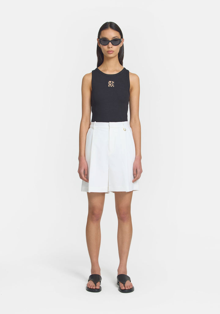 V&W Cut Out Tank - Black