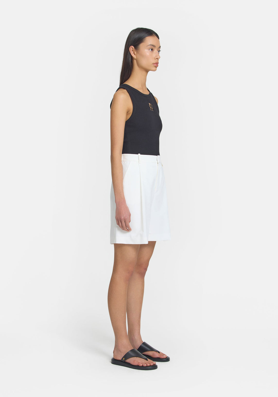 V&W Cut Out Tank - Black