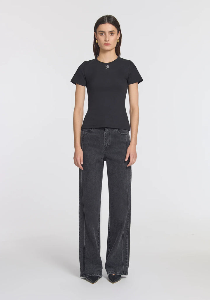 V&W Tee - Black