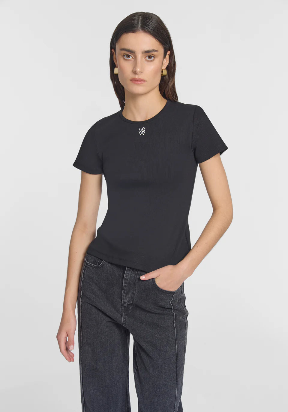 V&W Tee - Black