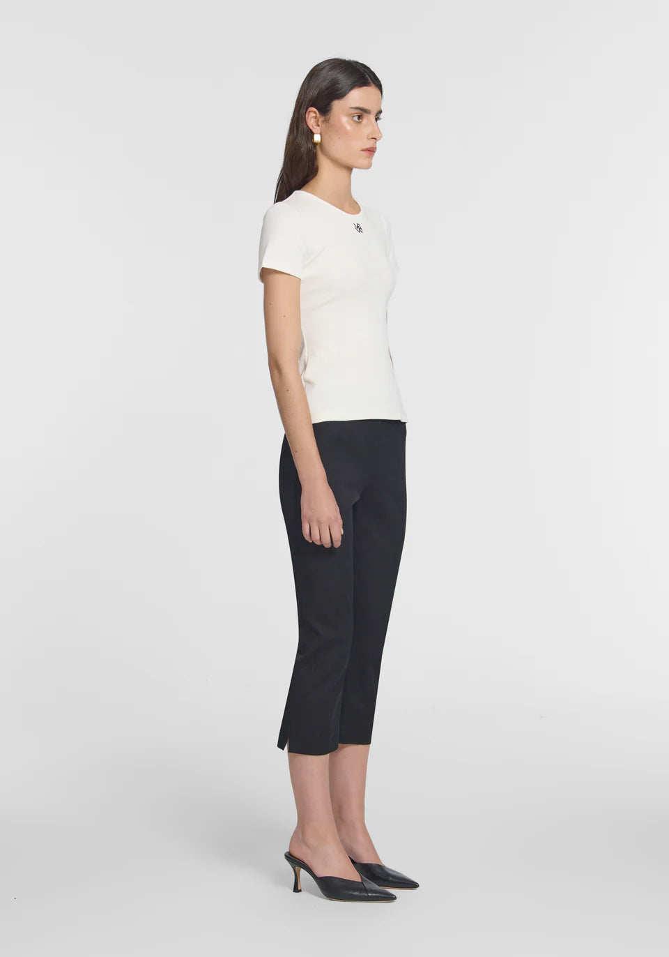 V&W Tee - Ivory