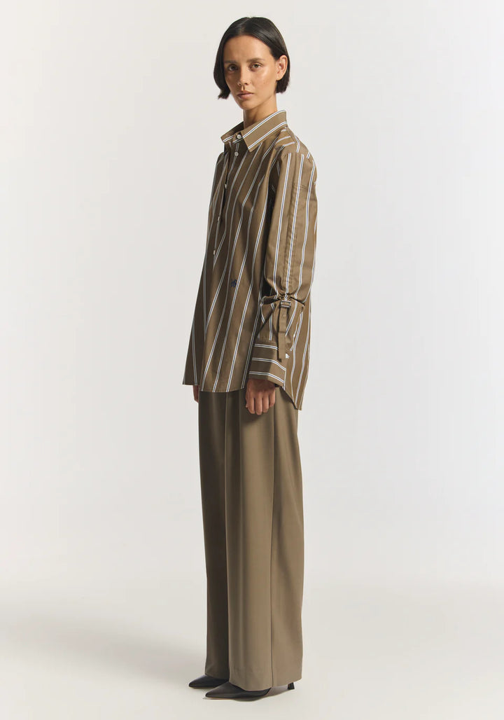 Confession Shirt - Colonades Stripe