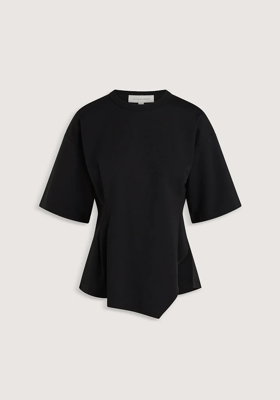 Aries Ponte Tee - Black