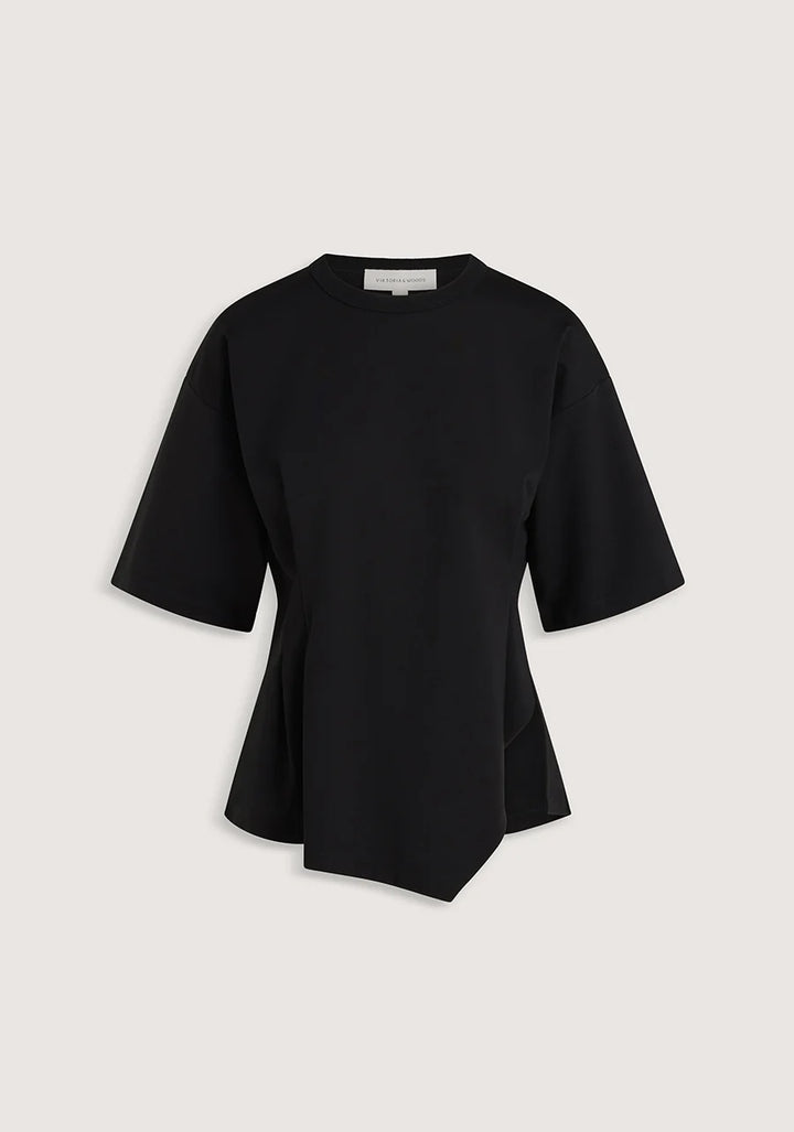 Aries Ponte Tee - Black