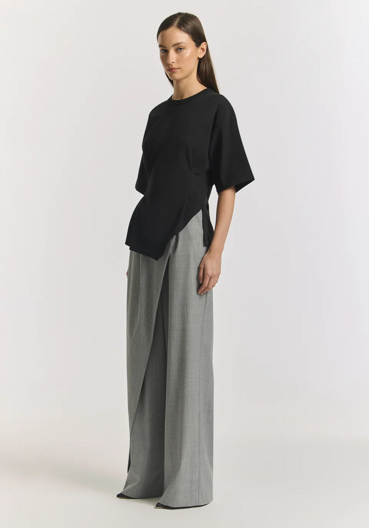 Aries Ponte Tee - Black