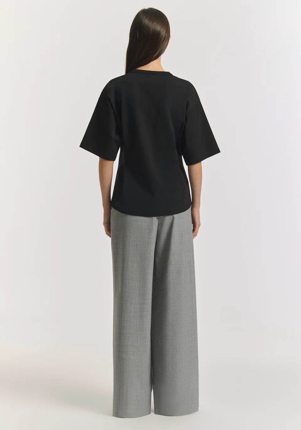 Aries Ponte Tee - Black
