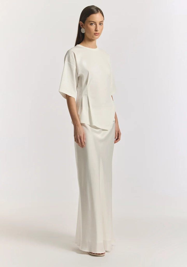 Aries Ponte Tee - Ivory