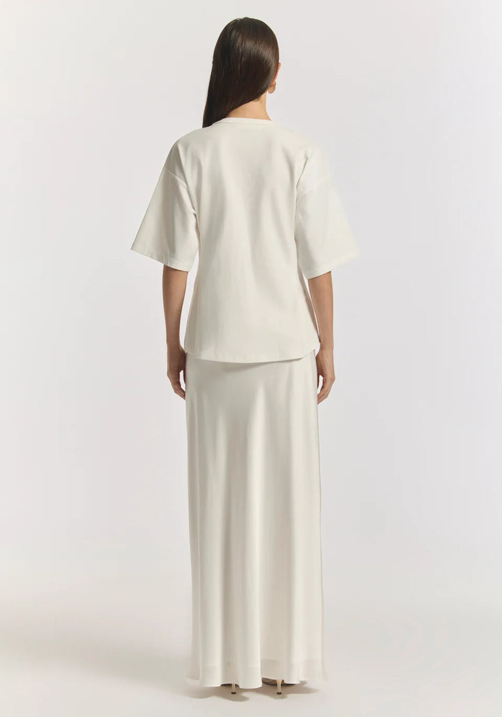 Aries Ponte Tee - Ivory