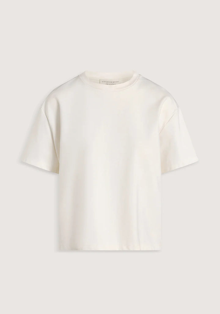 Stereo Ponte Tee - Ivory