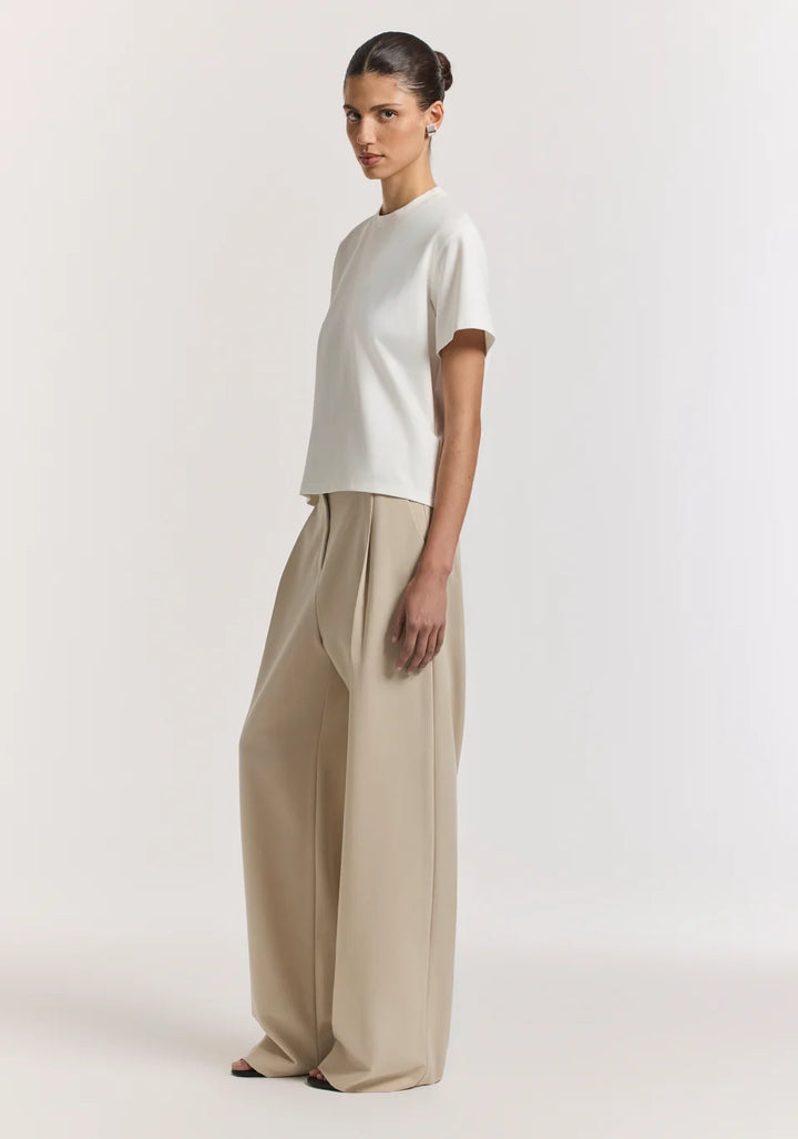 Stereo Ponte Tee - Ivory