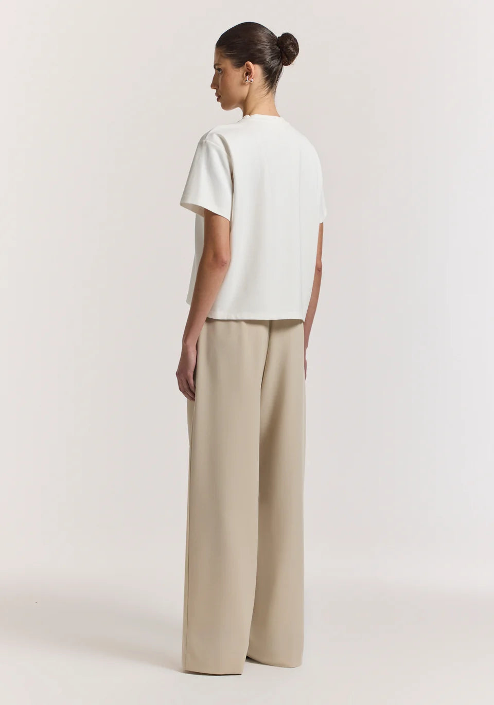 Stereo Ponte Tee - Ivory