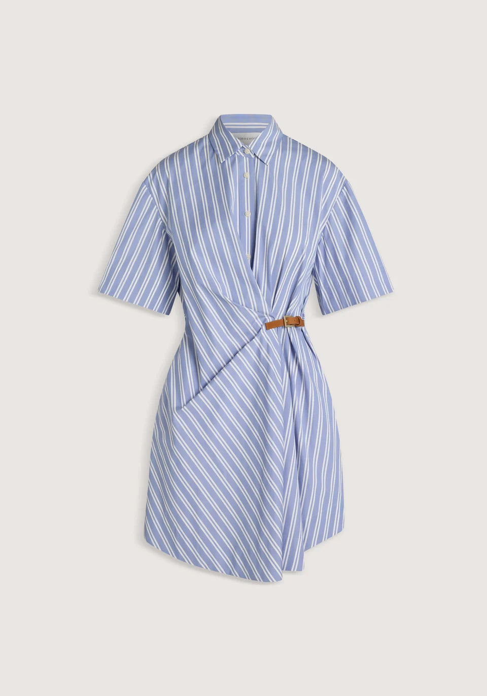 Peaches Dress - Mist Stripe