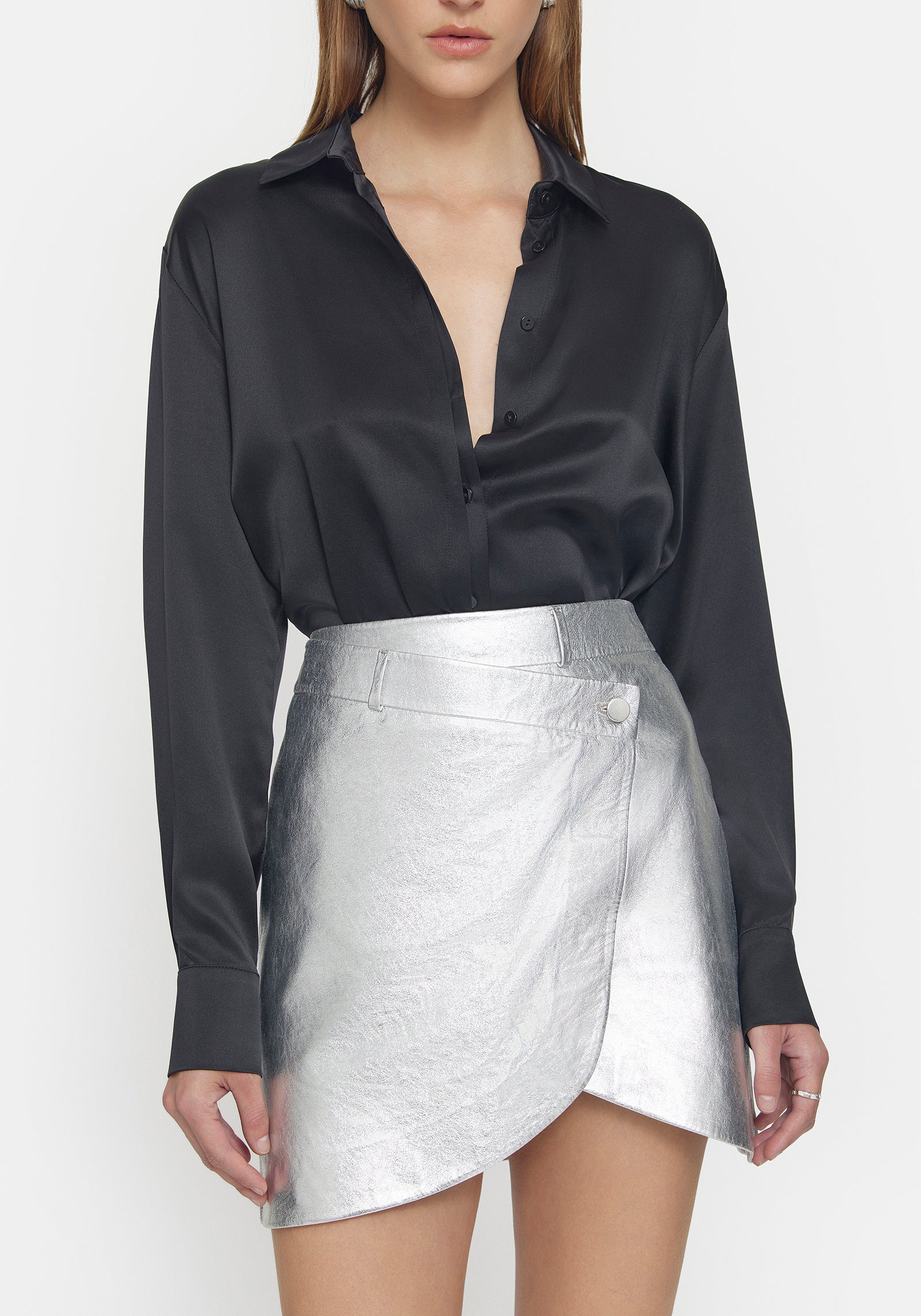Moonwalk Skirt - Silver