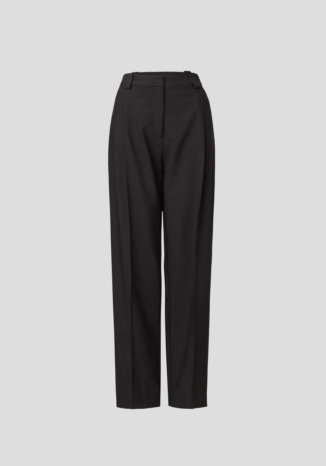 Relaxed Fit Black Trouser