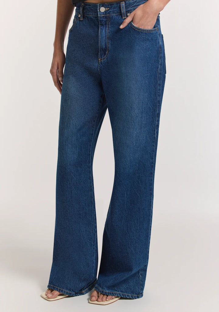 Beatles Bootleg Jean - Blue Classic Wash