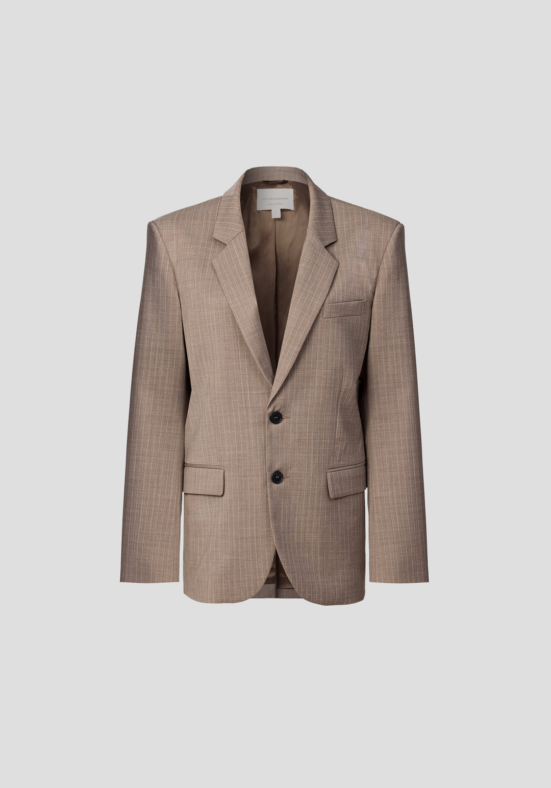 Marmaduke Unisex Blazer - Dune Stripe