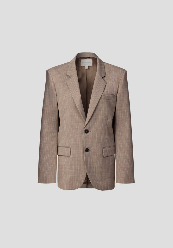 Marmaduke Unisex Blazer - Dune Stripe