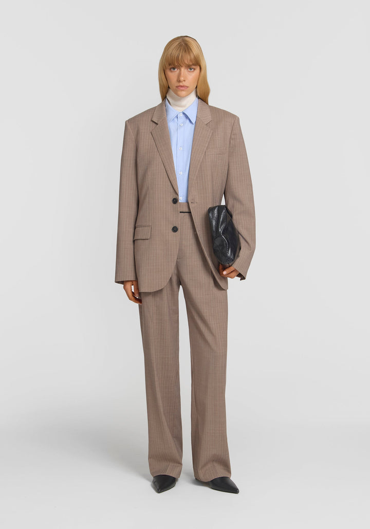 Marmaduke Unisex Blazer - Dune Stripe