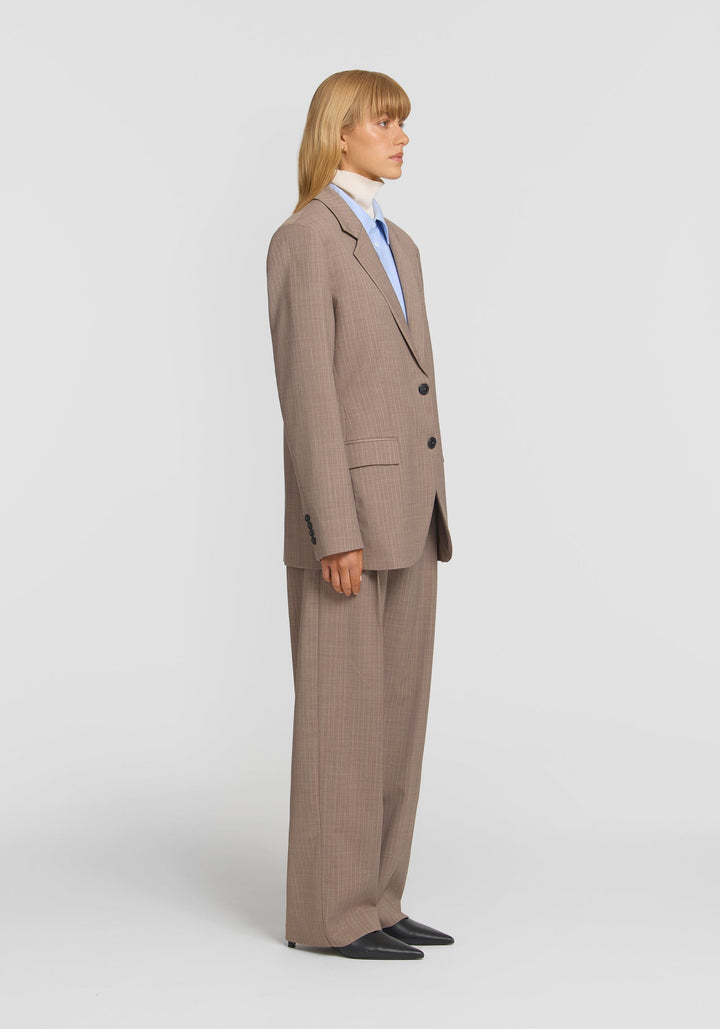 Marmaduke Unisex Blazer - Dune Stripe